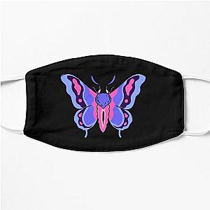 Omnisexual Face Masks  - Omnisexual Pride Moth Omnisexual Pride Flat Mask RB1901