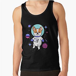 Omnisexual Tank Tops - Omnisexual Corgi In Space Omnisexual Pride Tank Top RB1901