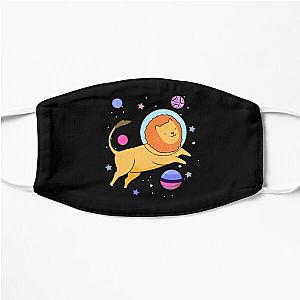 Omnisexual Face Masks  - Omnisexual Lion In Space Omnisexual Pride Flat Mask RB1901