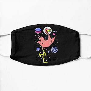 Omnisexual Face Masks  - Omnisexual Flamingo In Space Omnisexual Pride Flat Mask RB1901