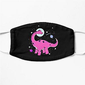 Omnisexual Face Masks  - Omnisexual Brachiosaurus In Space Omnisexual Pride Flat Mask RB1901