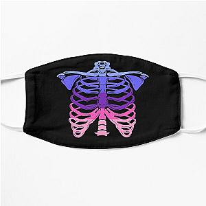 Omnisexual Face Masks  - Omnisexual Ribcage Omnisexual Pride Flat Mask RB1901