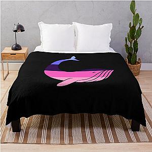 Omnisexual Blanket - Omnisexual Pride Whale Throw Blanket RB1901