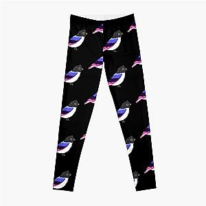 Omnisexual Leggings - Omnisexual Bird Omnisexual Pride Leggings RB1901