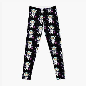 Omnisexual Leggings - Omnisexual Corgi In Space Omnisexual Pride Leggings RB1901