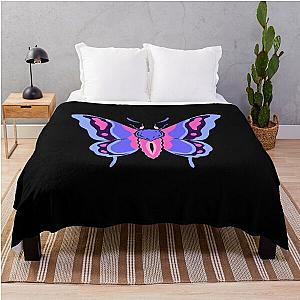 Omnisexual Blanket - Omnisexual Pride Moth Omnisexual Pride Throw Blanket RB1901