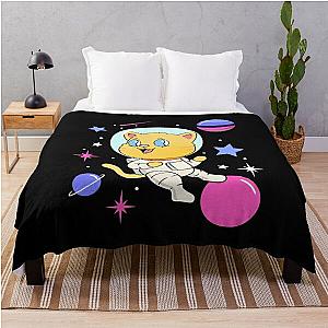 Omnisexual Blanket - Omnisexual Cat In Space Omnisexual Pride Throw Blanket RB1901