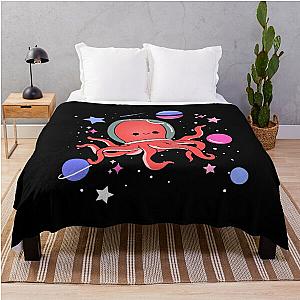 Omnisexual Blanket - Omnisexual Octopus In Space Omnisexual Pride Throw Blanket RB1901