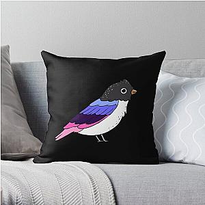 Omnisexual Pillows - Omnisexual Bird Omnisexual Pride Throw Pillow RB1901