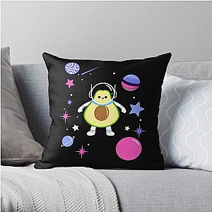 Omnisexual Pillows - Omnisexual Avocado In Space Omnisexual Pride Throw Pillow RB1901