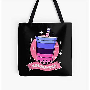 Omnisexual Bags - Omnisexual Equalitea Omnisexual Pride All Over Print Tote Bag RB1901