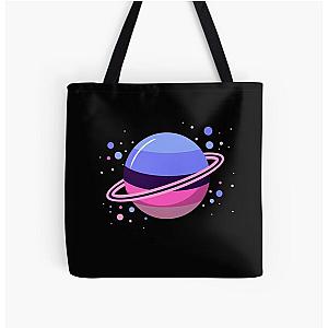 Omnisexual Bags - Omnisexual Outer Space Planet Omnisexual Pride All Over Print Tote Bag RB1901