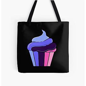 Omnisexual Bags - Omnisexual Cupcake Omnisexual Pride All Over Print Tote Bag RB1901