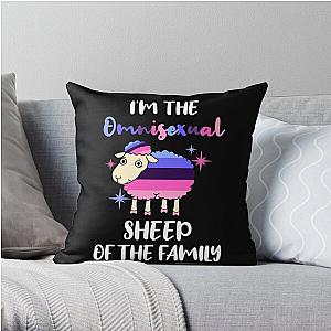 Omnisexual Pillows - Im The Omnisexual Sheep Of The Family Omnisexual Pride Throw Pillow RB1901