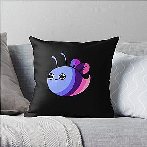 Omnisexual Pillows - Omnisexual Bee In Space Omnisexual Pride Throw Pillow RB1901