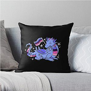 Omnisexual Pillows - Omnisexual Dragon Omnisexual Pride Throw Pillow RB1901