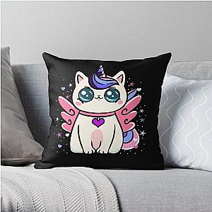 Omnisexual Pillows - Omnisexual Caticorn Omnisexual Pride Throw Pillow RB1901