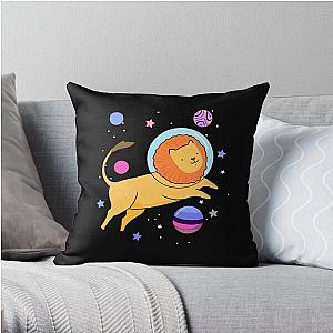 Omnisexual Pillows - Omnisexual Lion In Space Omnisexual Pride Throw Pillow RB1901