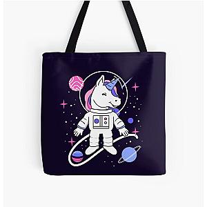 Omnisexual Bags - Omnisexual Unicorn In Space Omnisexual Pride All Over Print Tote Bag RB1901