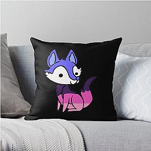 Omnisexual Pillows - Omnisexual Pride Fox Throw Pillow RB1901