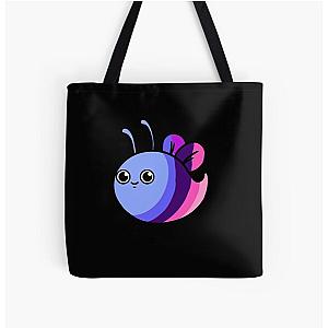 Omnisexual Bags - Omnisexual Bee In Space Omnisexual Pride All Over Print Tote Bag RB1901