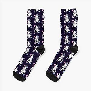 Omnisexual Socks - Omnisexual Unicorn In Space Omnisexual Pride Socks RB1901