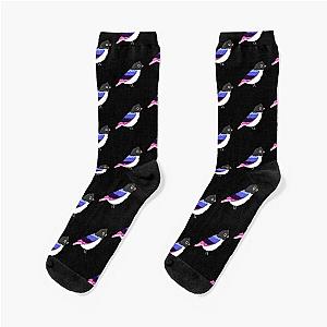 Omnisexual Socks - Omnisexual Bird Omnisexual Pride Socks RB1901