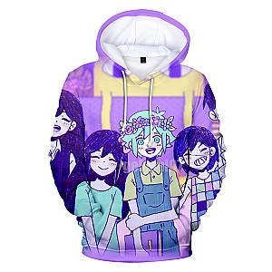 Omori Anime Game 3D Printed Hoodies