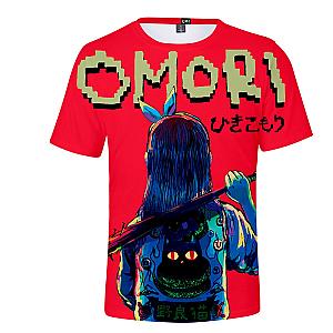 OMORI 3D Trend Character Print T-shirt