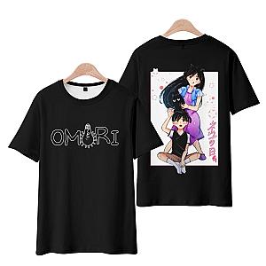 Omori Printed Crewneck Streetwear T-shirt