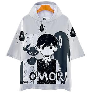 Omori Fashion Summer 3D Prints Hooded T-shirts