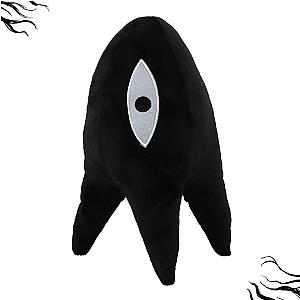 28cm Black OMORI Horror Something Plush