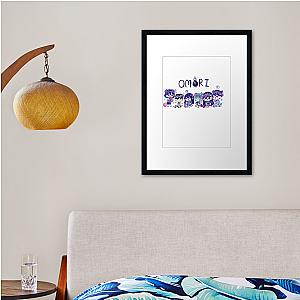 Omori Suny Tshirt Omori Game Framed print Premium Merch Store