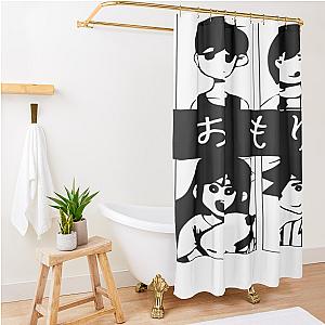 Omori Omori Kel Aubrey Und Hero Shower Curtain Premium Merch Store