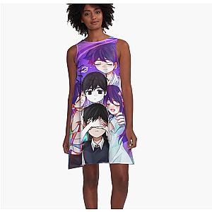 Omori Aubrey Tshirt Omori Game  A-Line Dress Premium Merch Store