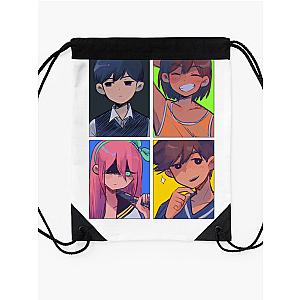 Omori Omori Kel Aubrey Und Hero Shirts Drawstring Bag Premium Merch Store