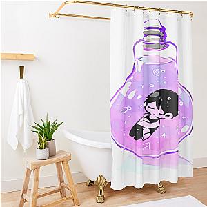 Omori Hero Tshirt Omori Anime Game Shower Curtain Premium Merch Store