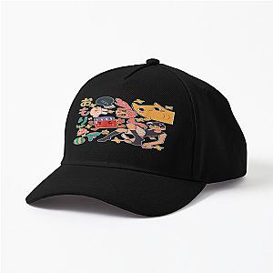 Vintage Omori Anime Arts Vaporwave Characters  Cap Premium Merch Store