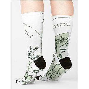 Omori My Thoughts Will Follow You Into Your Dreams Basil Sock Premium Merch Store