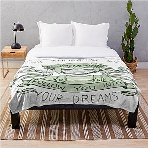 Omori My Thoughts Will Follow You Into Your Dreams Basil Blanket Premium Merch Store