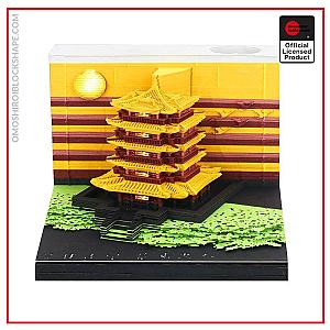 Yellow Crane Tower Omoshiroi Block 3D Memo Pads