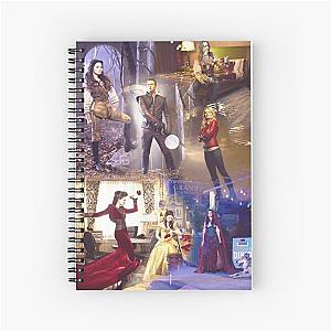 Once Upon A Time - main cast Spiral Notebook