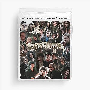 Once Upon a Time Collage Duvet Cover