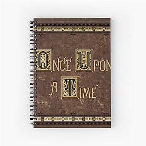 Once Upon A Time Book Spiral Notebook