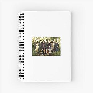 Once Upon a Time Cast Spiral Notebook