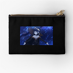 Whispered Goodbye Once Upon A Witchs Death Zipper Pouches