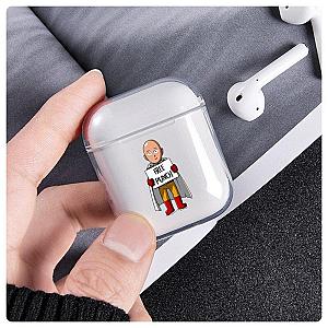 One Punch Man Airpod Cases - Saitama Free Punch One Punch Man Airpods Case SA3105