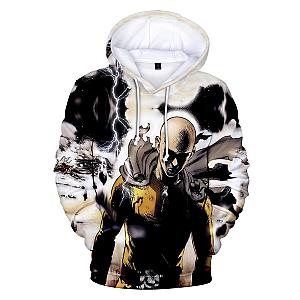 One Punch Man Hoodies - One Punch Man Saitama Combat Boros Hoodie SA3105