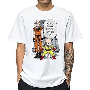 One Punch Man T-Shirts - Saitama & Krilin DBZ T-Shirt SA3105