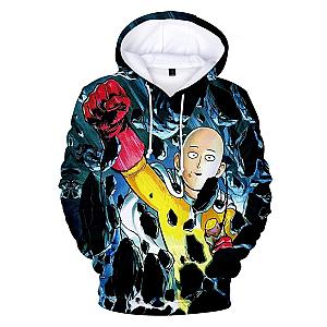 One Punch Man Hoodies - Hoodies One Punch Man Saitama Coup de Poing SA3105